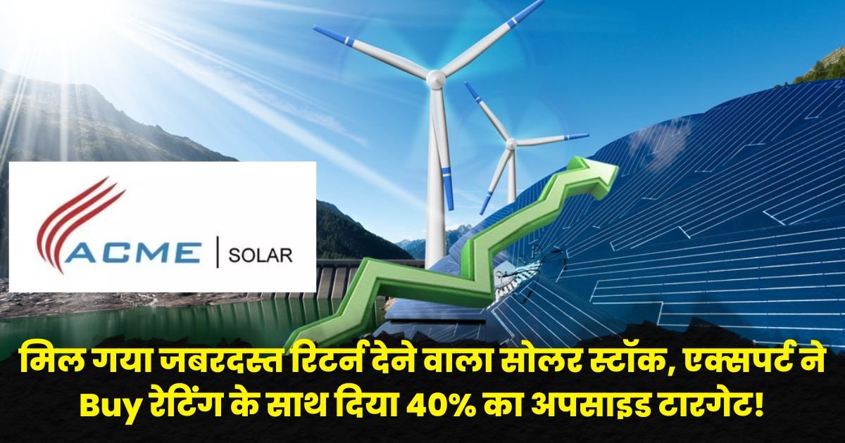 ACME Solar Share Price