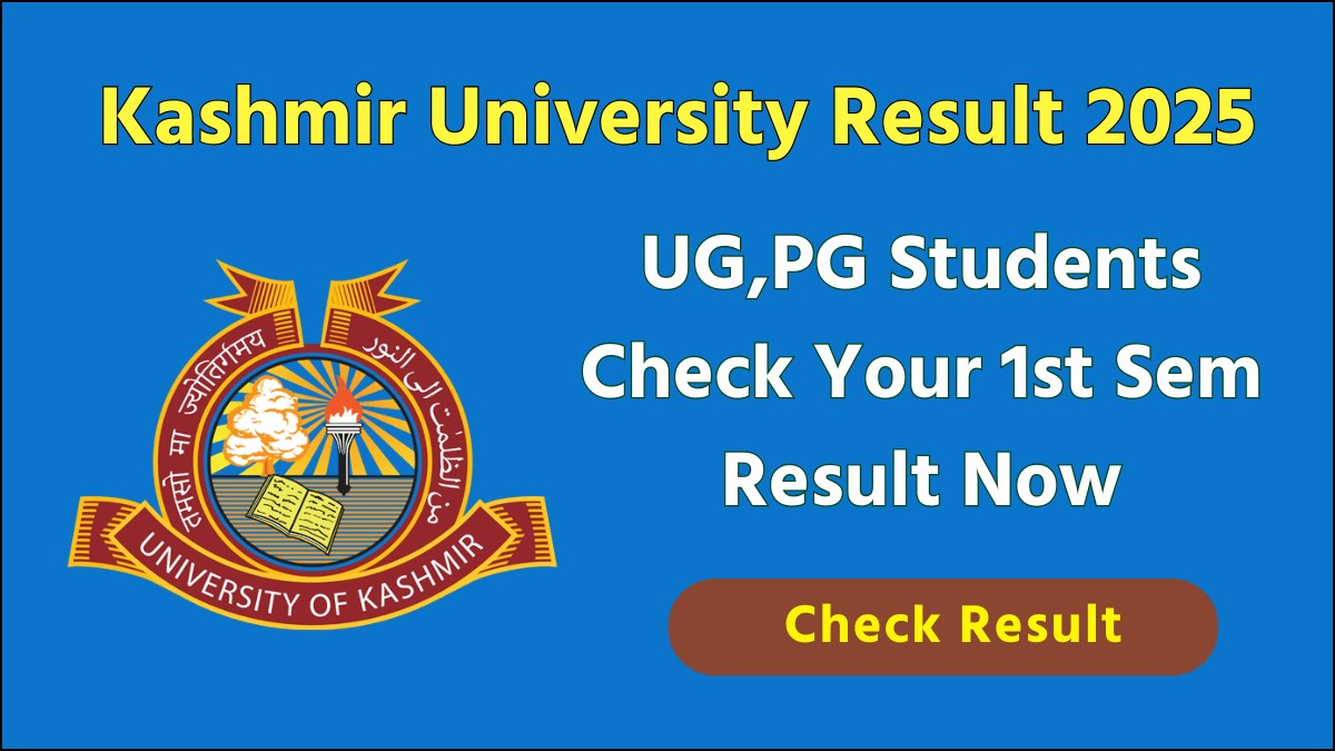 Kashmir University Result 2025