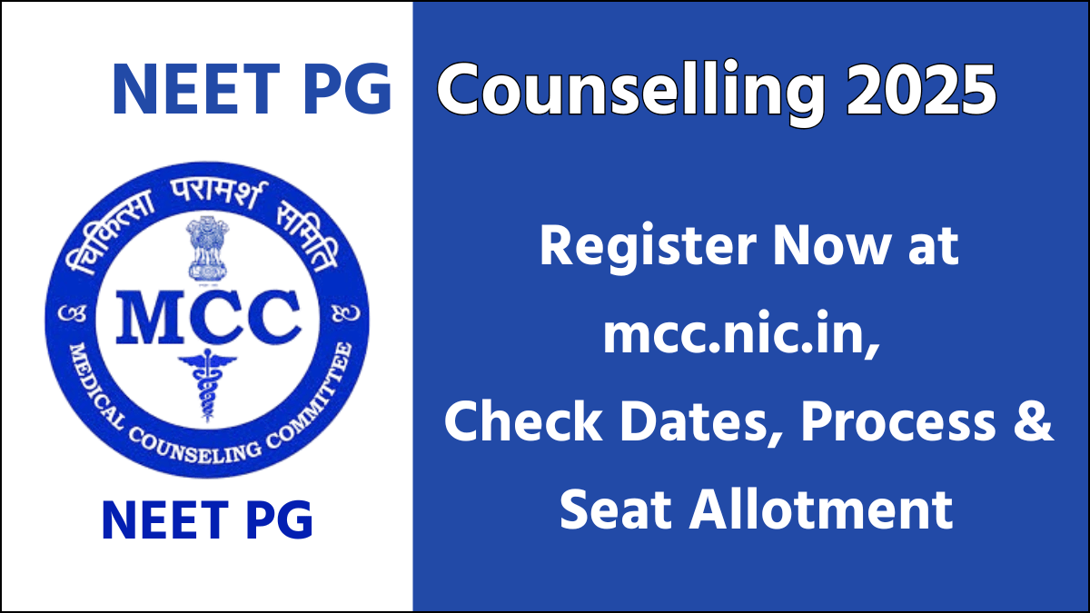 NEET PG Counselling 2025